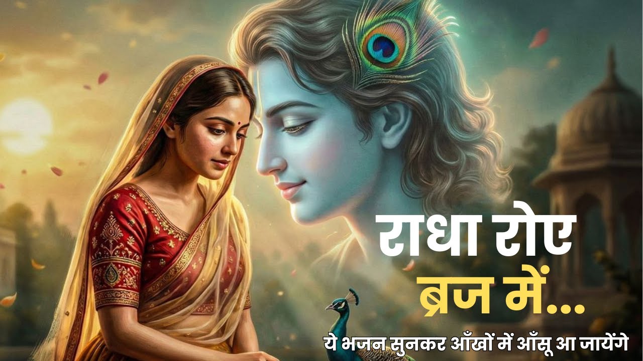 Radha Roye Braj Mein | Shyam Murli Bajaye | Emotional Radha Krishna Bhajan | VFS Bhajan