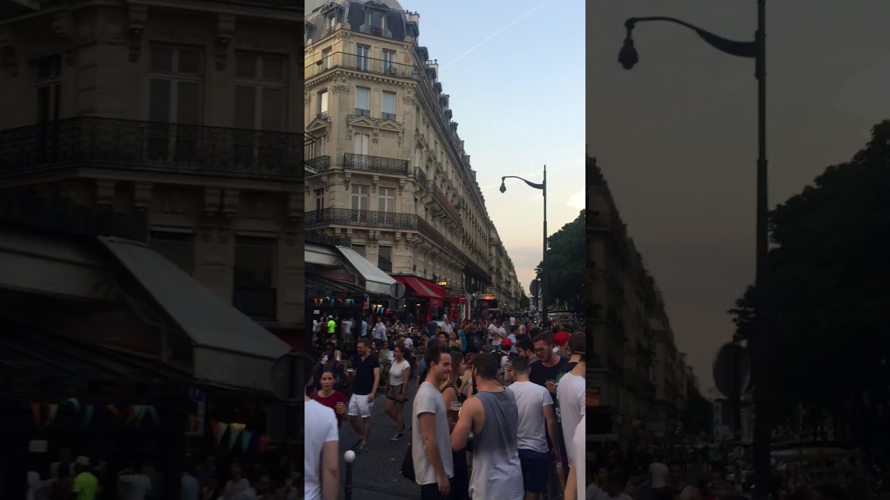 Local Paris street parties