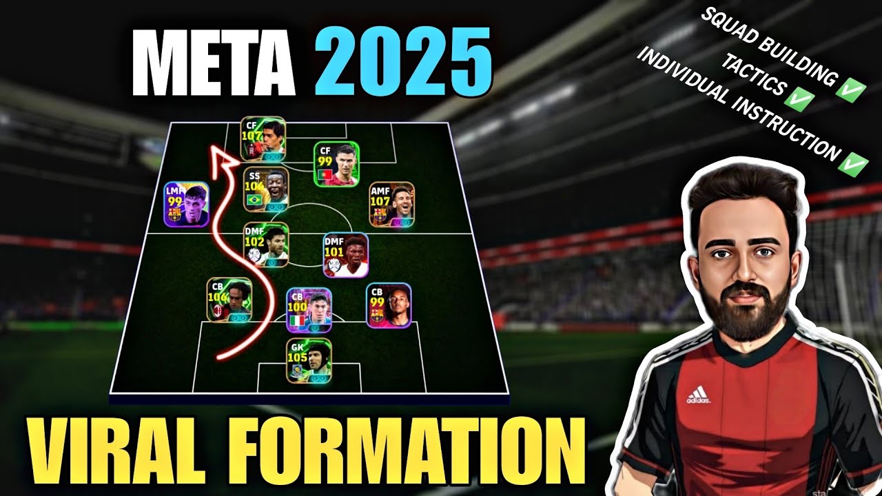 😱 VIRAL LONGBALL COUNTER FORMATION EXPOSED! 💯 😳 META SQUAD BUILDING + TACTICS REVEALED! 🔥
