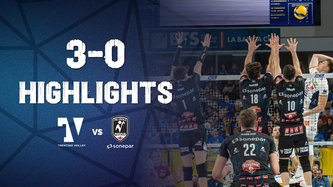 Highlights Itas Trentino - Sonepar Padova | 26 ottobre 2025
