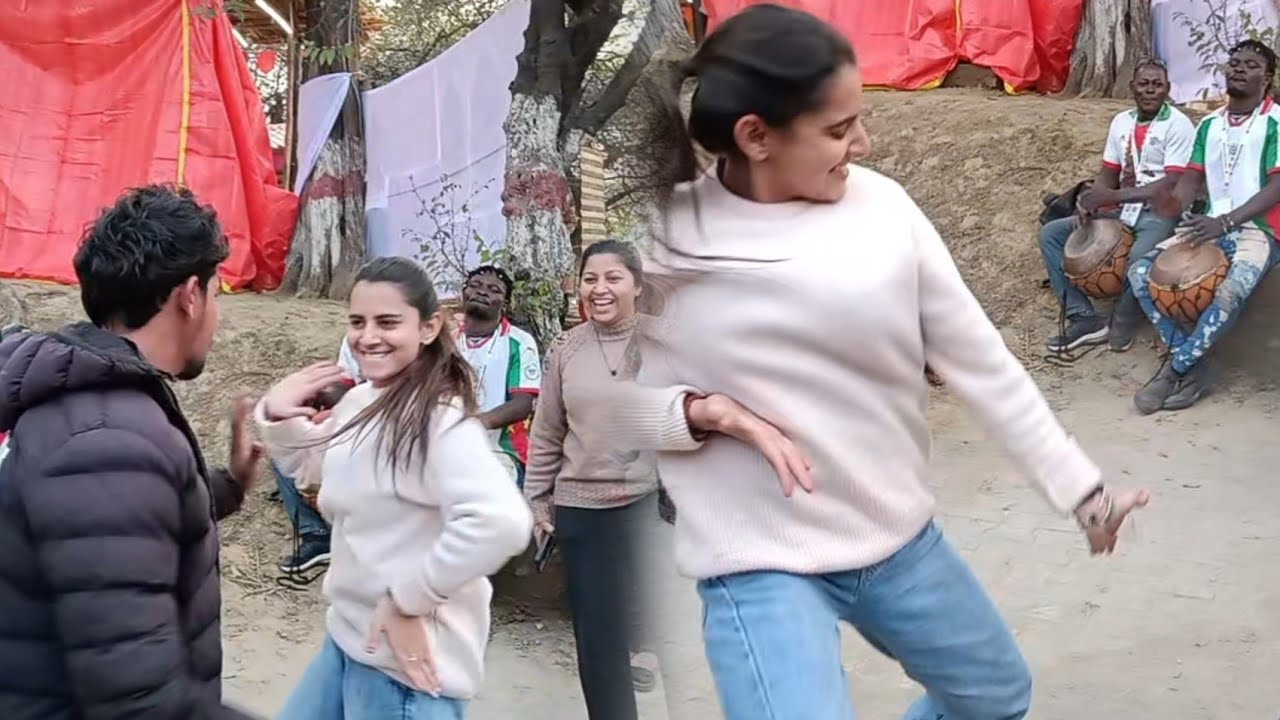 विदेशी धुन में नाचे भारत के युवा | Surajkund Mela 2026 | Surajkund Crafts Mela 2026 | Faridabad Mela