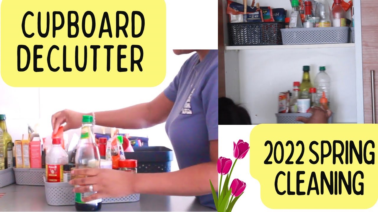 NEW 2022 SPRING CLEAN WITH ME | CUPBOARD DECLUTTER  SPEED CLEANING #cleaningmotivation  #springclean