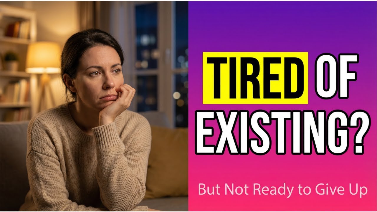 When You’re Tired of Existing (But Not Ready to Disappear)
