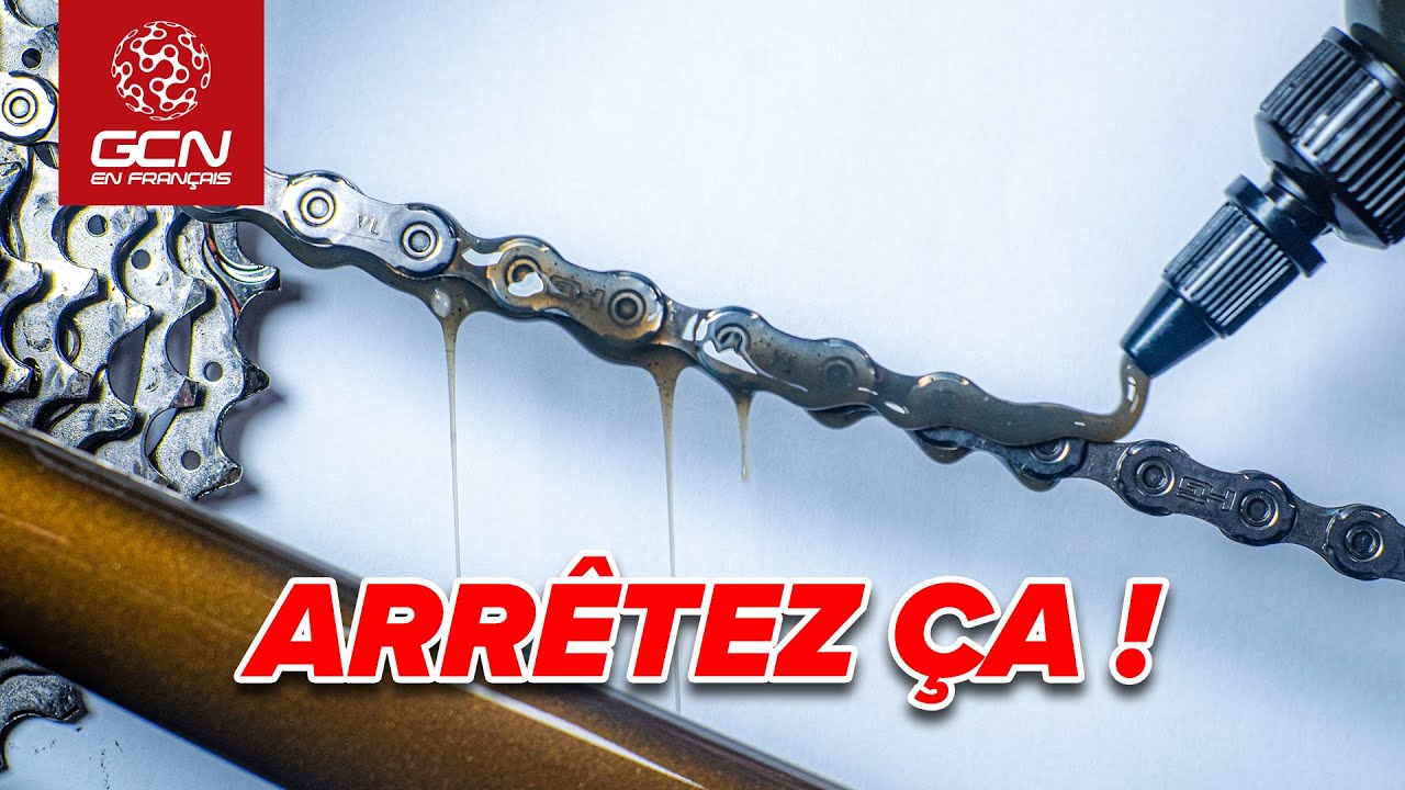Est-ce que vous lubrifiez TOUJOURS mal votre chaîne ? | Tuto