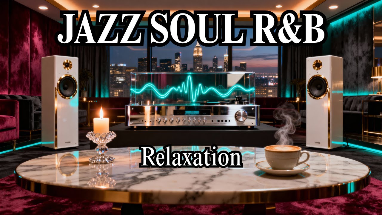 Jazz & Soul R&B Mix Perfect Tones for Concentration, Relaxation & Chill Nights