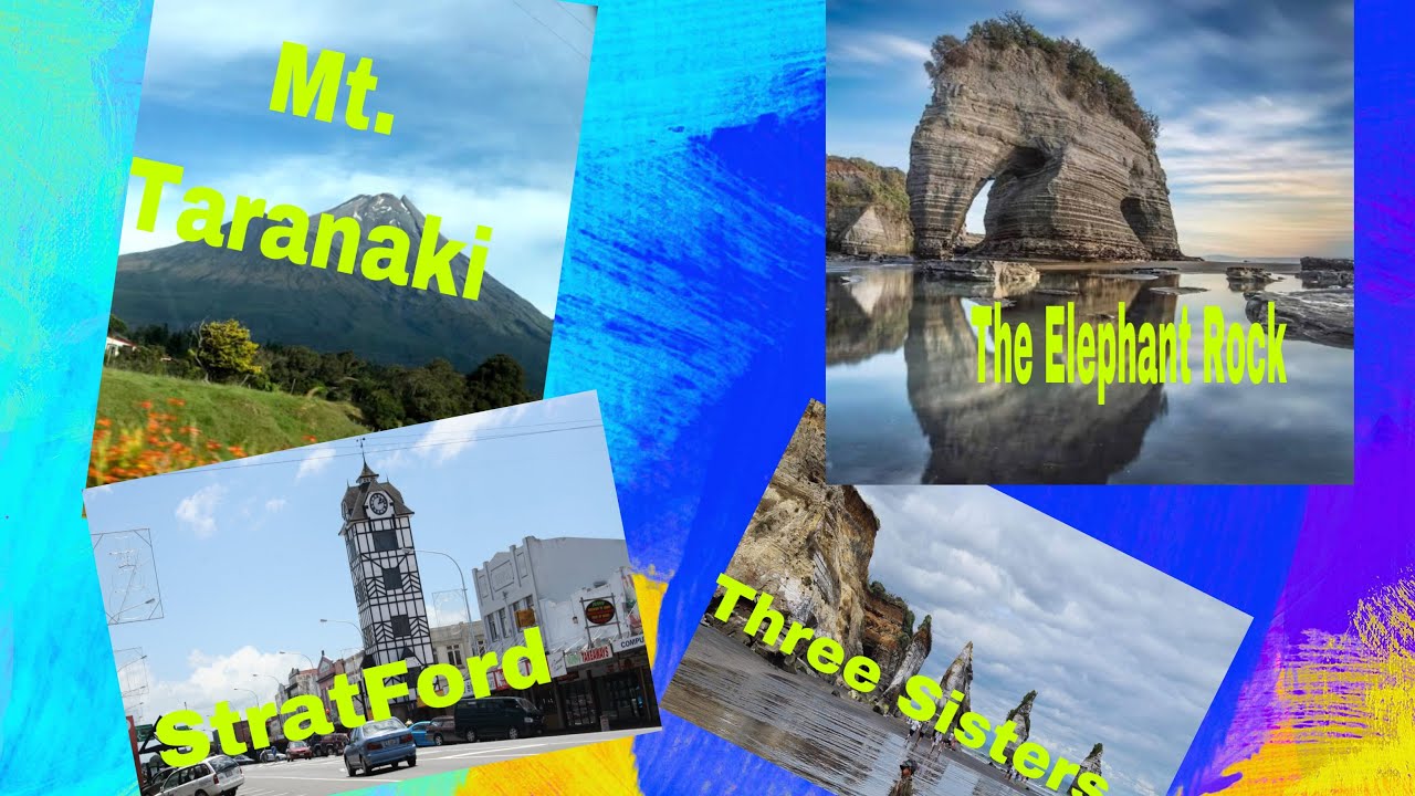 NEW PLYMOUTH Day 1 holiday trip #Mt.Taranaki#Stratford#TheThreeSisters&theElephantRock