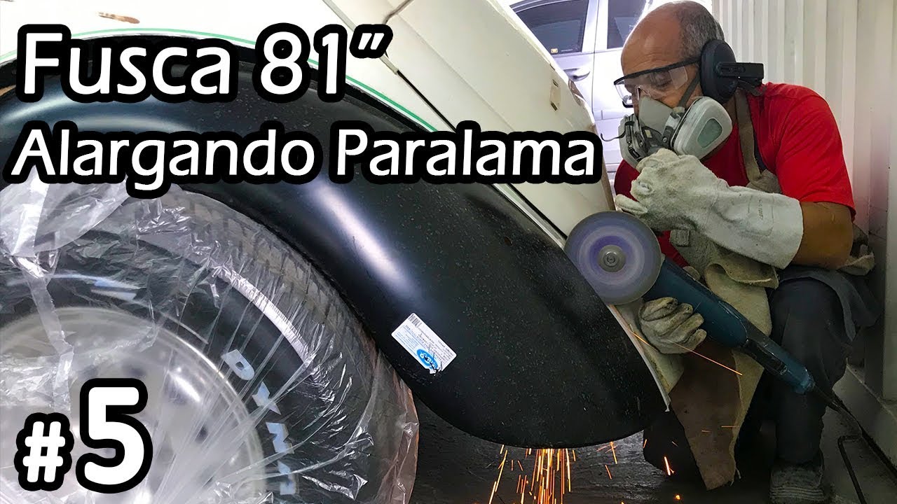 Alargando Paralama Traseiro - Fusca 81 #