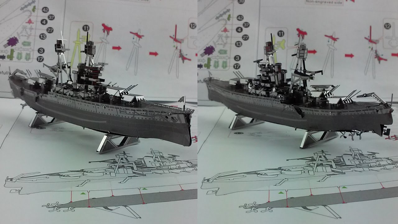 Metal Earth Build - USS Arizona