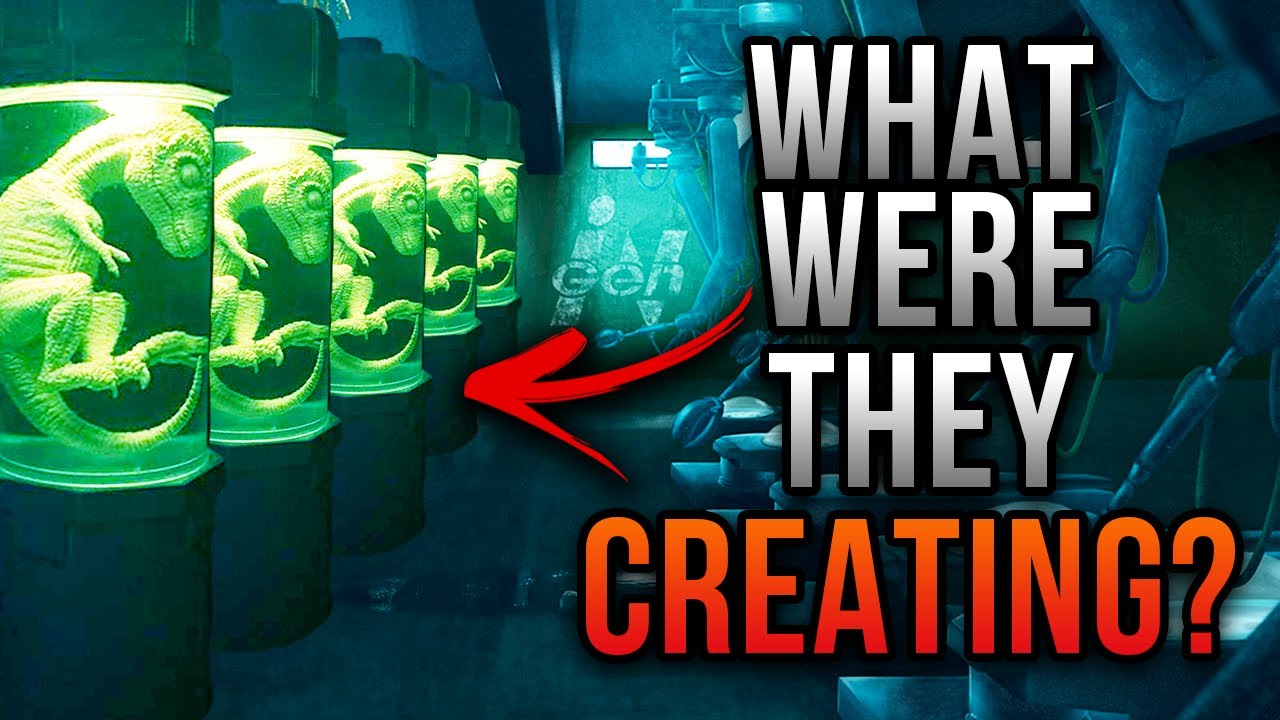 The DARK Untold EXPERIMENTS of Jurassic World