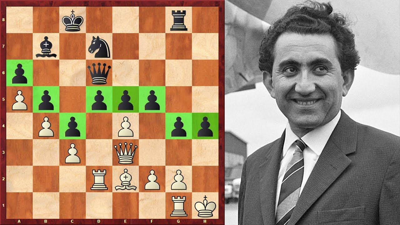 Spassky vs Petrosian: Petrosian Is A Rook Down But Who Cares...