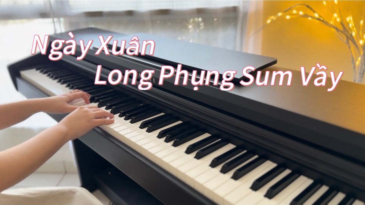Ngày Xuân Long Phụng Sum Vầy | Alice Piano cover x Synthesia tutorial