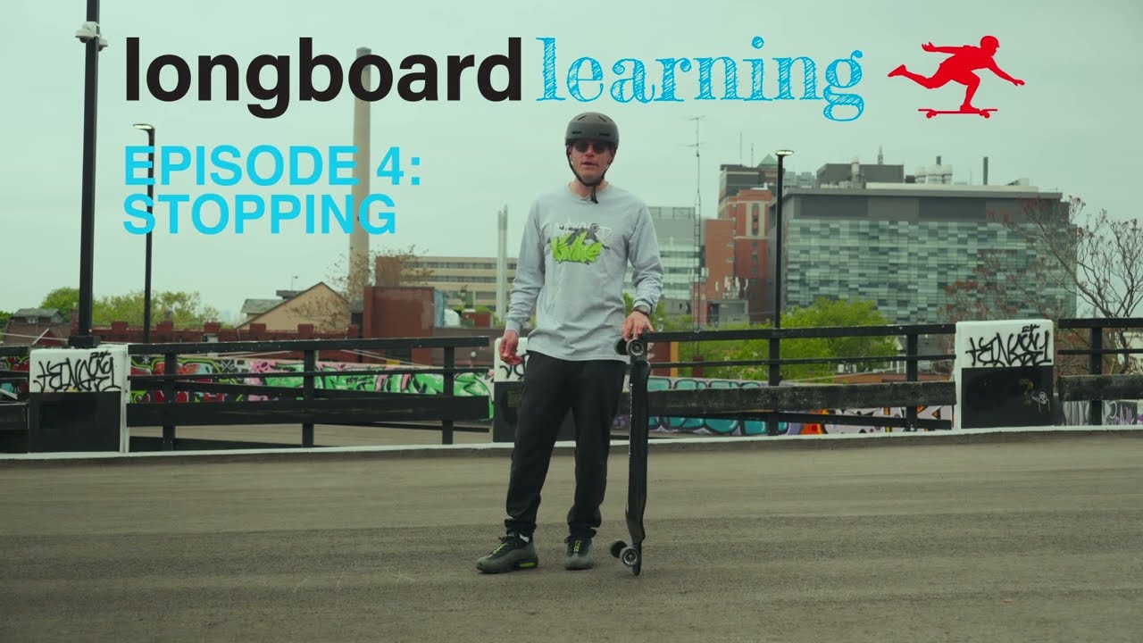 Longboard Learning Presents: How to stop on a longboard