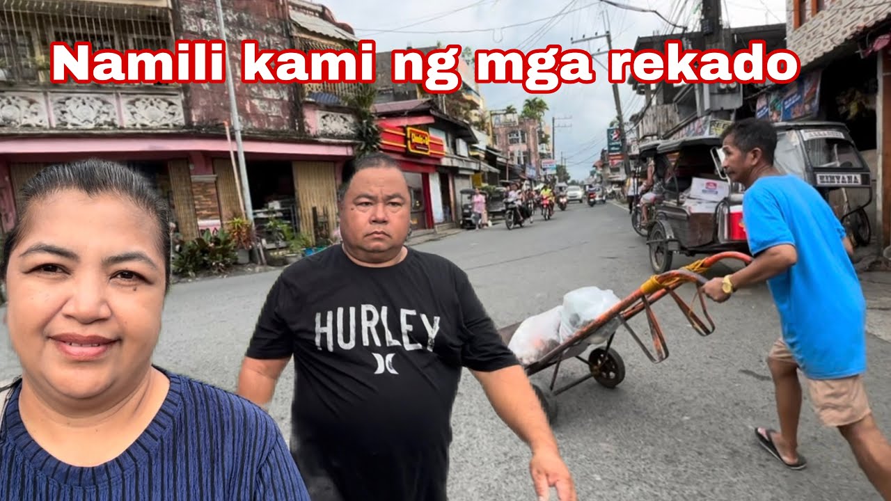 Namili ng mga pang rekado + Nag meeting ang Team Hitik para sa Anniversary nila Nanay at Tatay