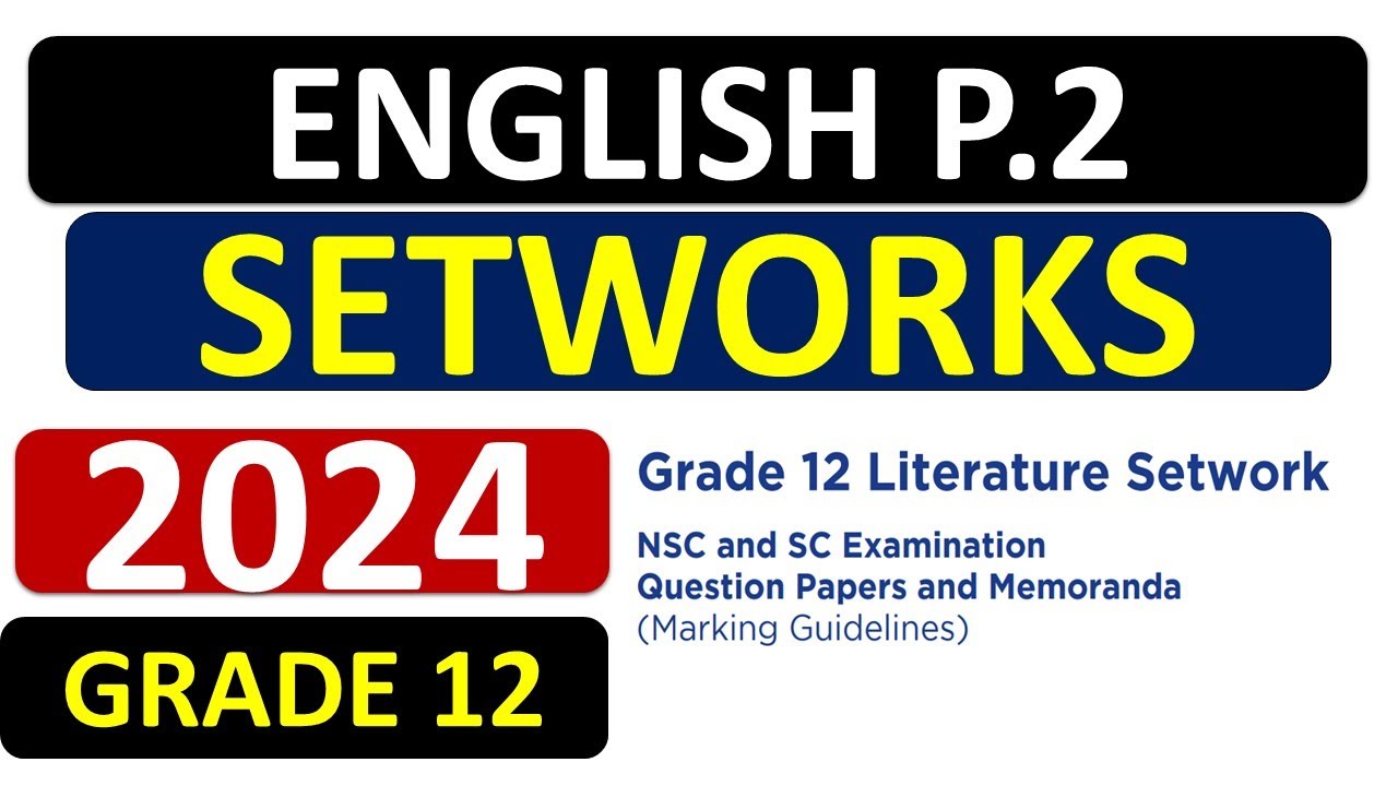 ENGLISH HOME LANGUAGE 2024 GRADE 12  NOVEMBER EXAMS ,GRADE 12 SETWORK  EXAM NOVEMBER THUNDEREDUC