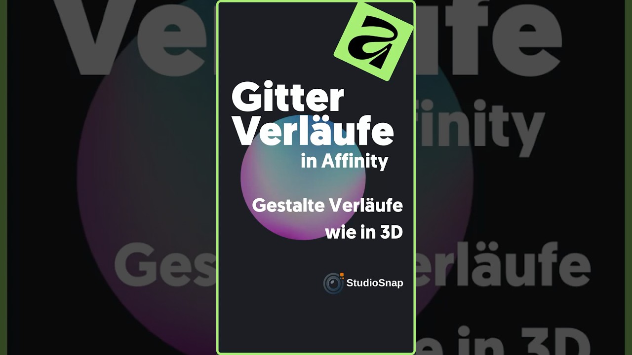 Magische Verläufe - Gitterverläufe in Affinity! 