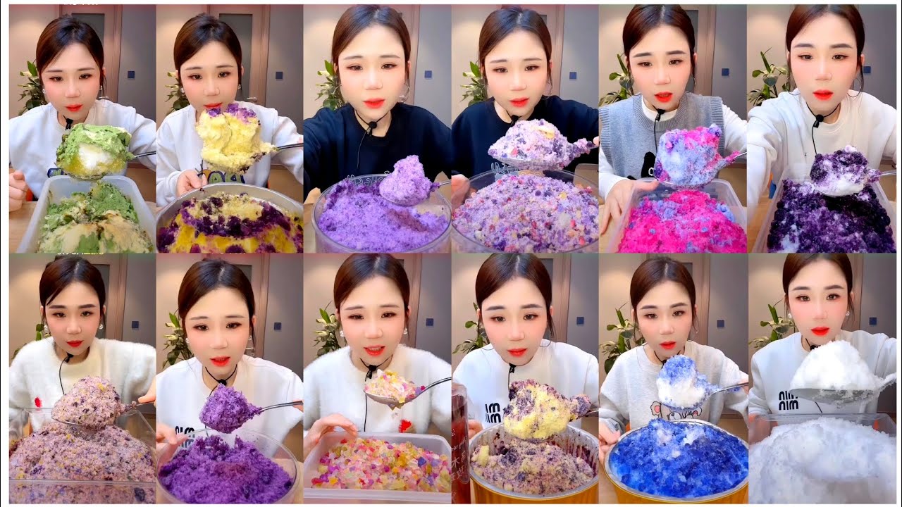 REQ/ YY LIVE ICE EATING ASMR COLLECTION CRUNCHY 