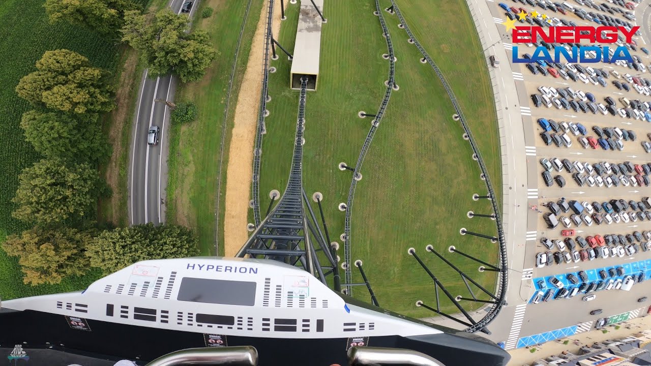 Die höchste und schnellste Achterbahn in Europa* - Hyperion - Energylandia - Cinematic - POV