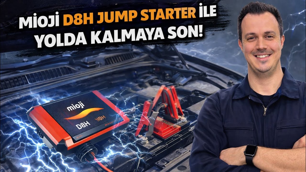 MİOJİ MİO D8H AKÜ TAKVİYE CİHAZI’NI İNCELEYİP TEST ETTİM !