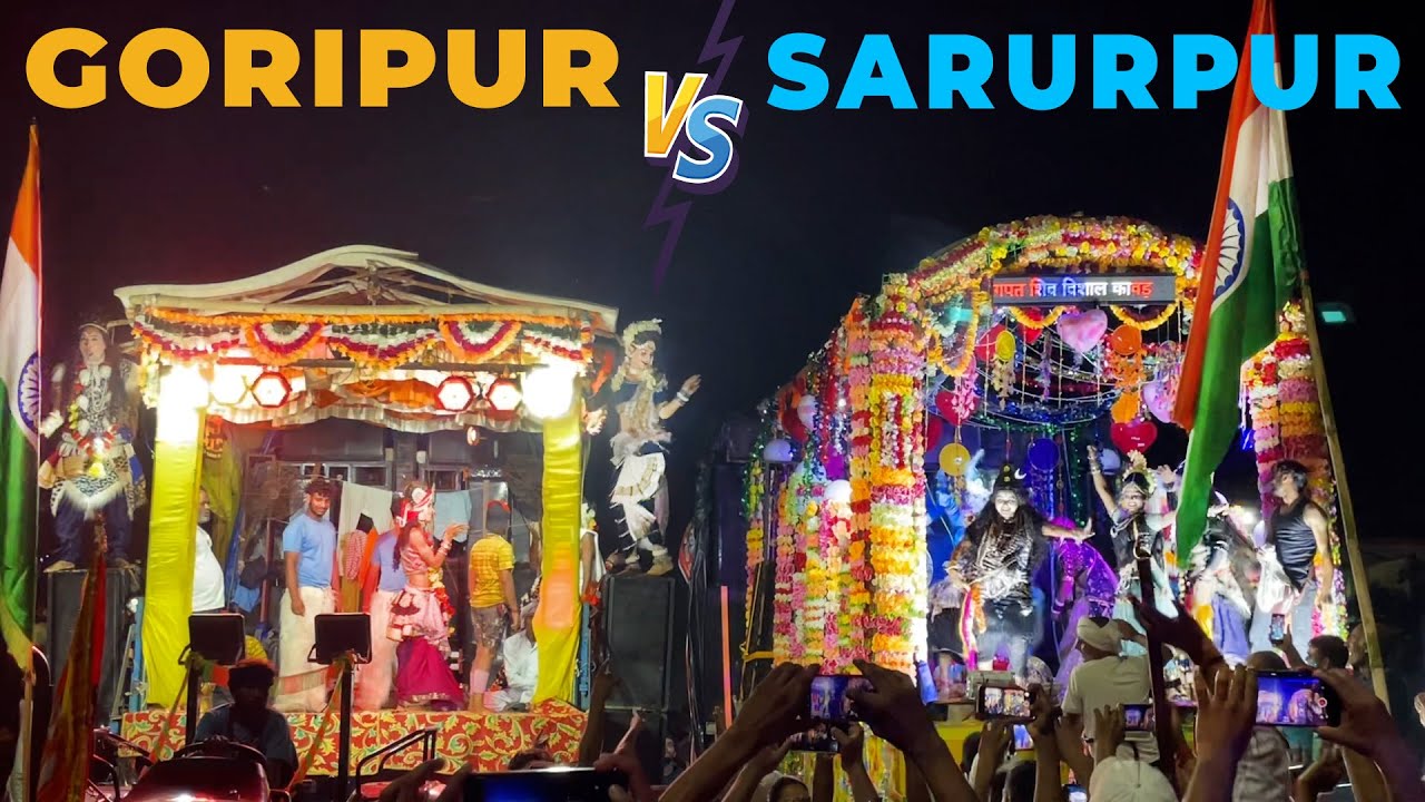 Sarurpur Jhanki VS Goripur Jhanki | Performance at Baraut Baghpat | Apna Baraut | #up17 #apnabaraut
