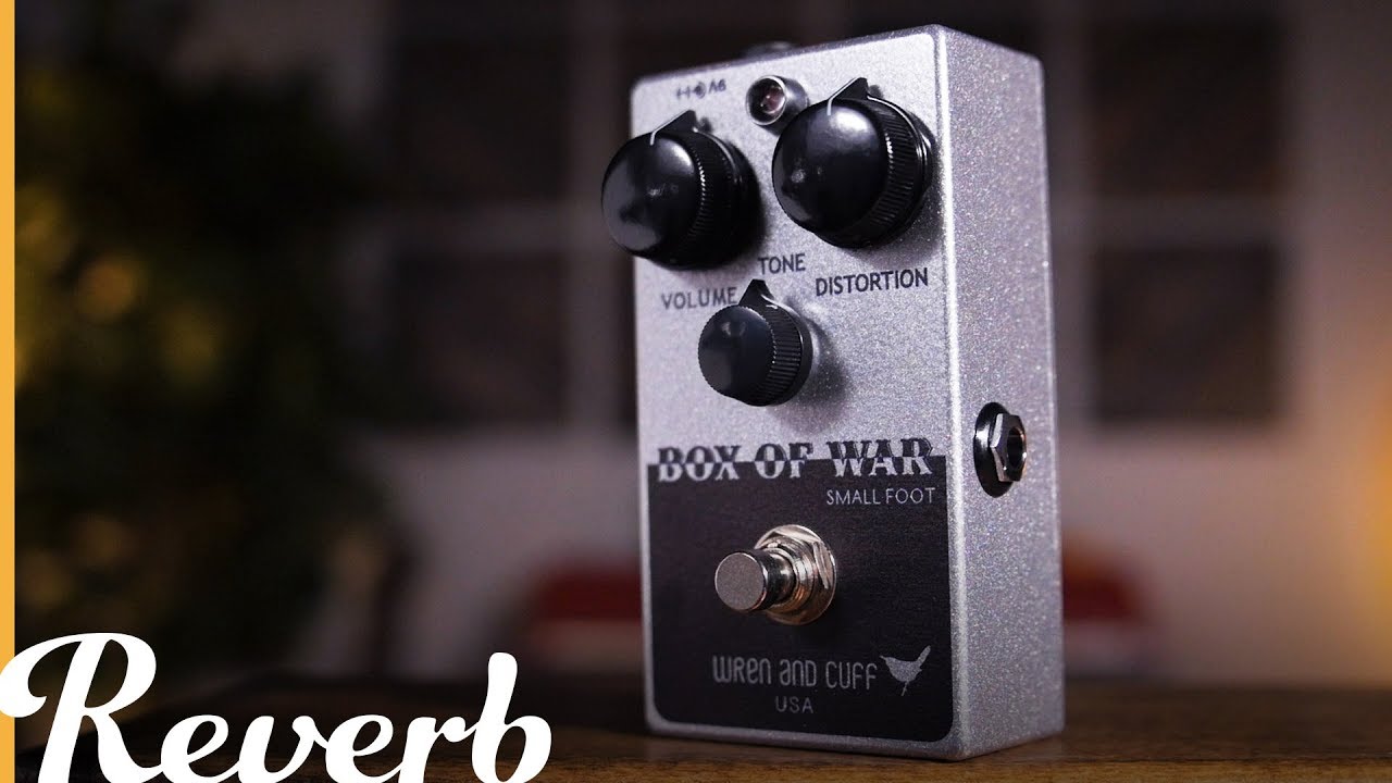 Wren and Cuff Box of War Small Foot Fuzz Pedal | Reverb Demo