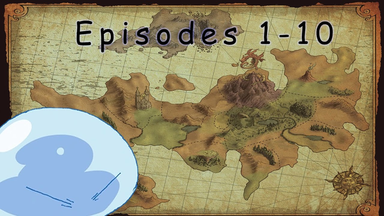 Rimuru on the map
