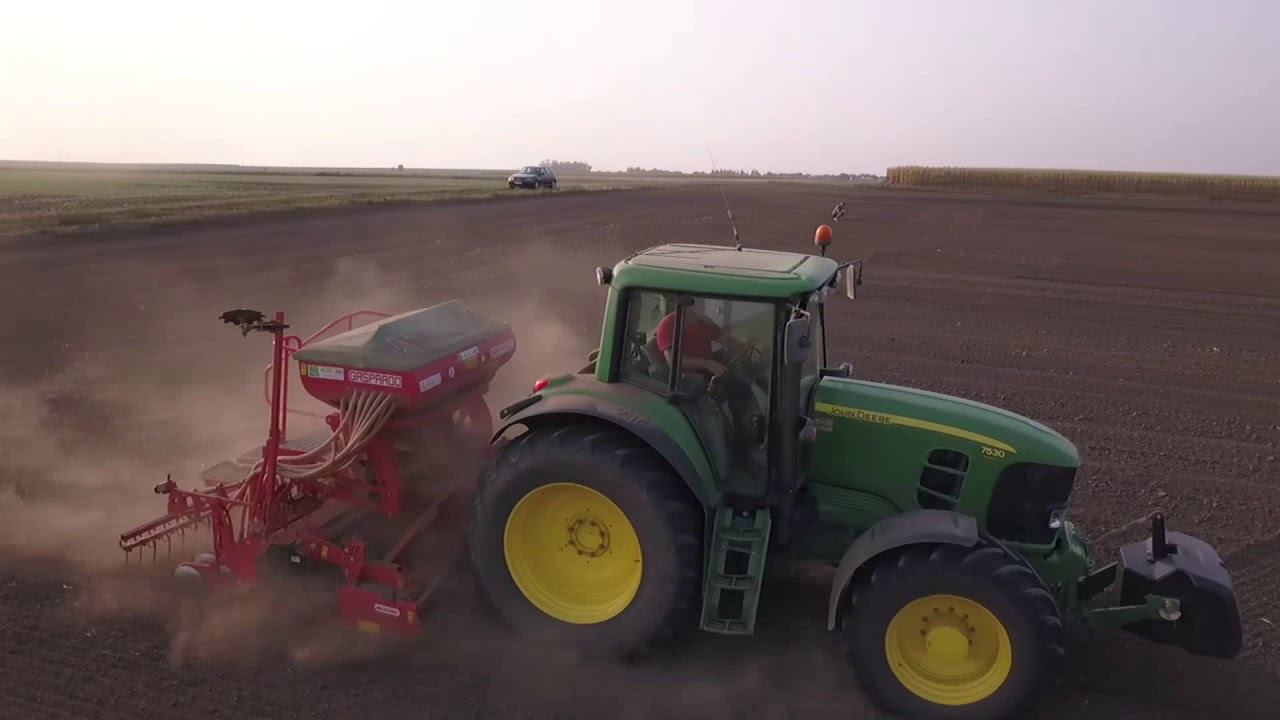 Siew Rzepaku 2018 |John Deere |Maschio Gaspardo | GR Kretek |