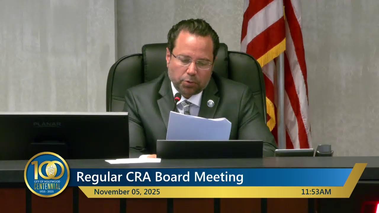 CRA Board Meeting 11.5.2025