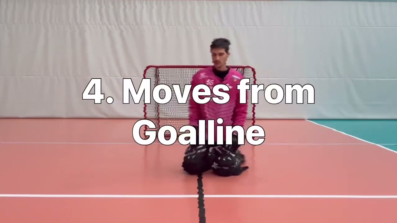 Floorball Goalie Coaching 1.1 (English): Movement techniques