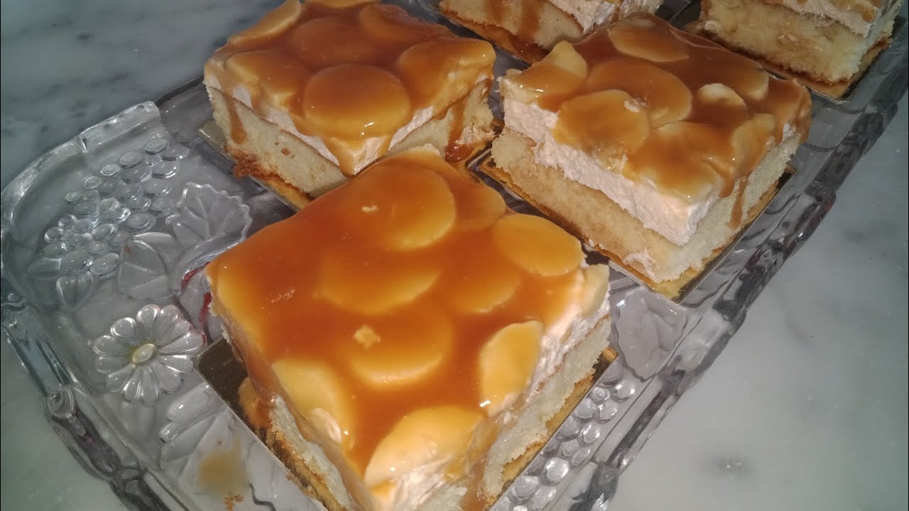 تحلية الموز والكراميل لذيذة جدا