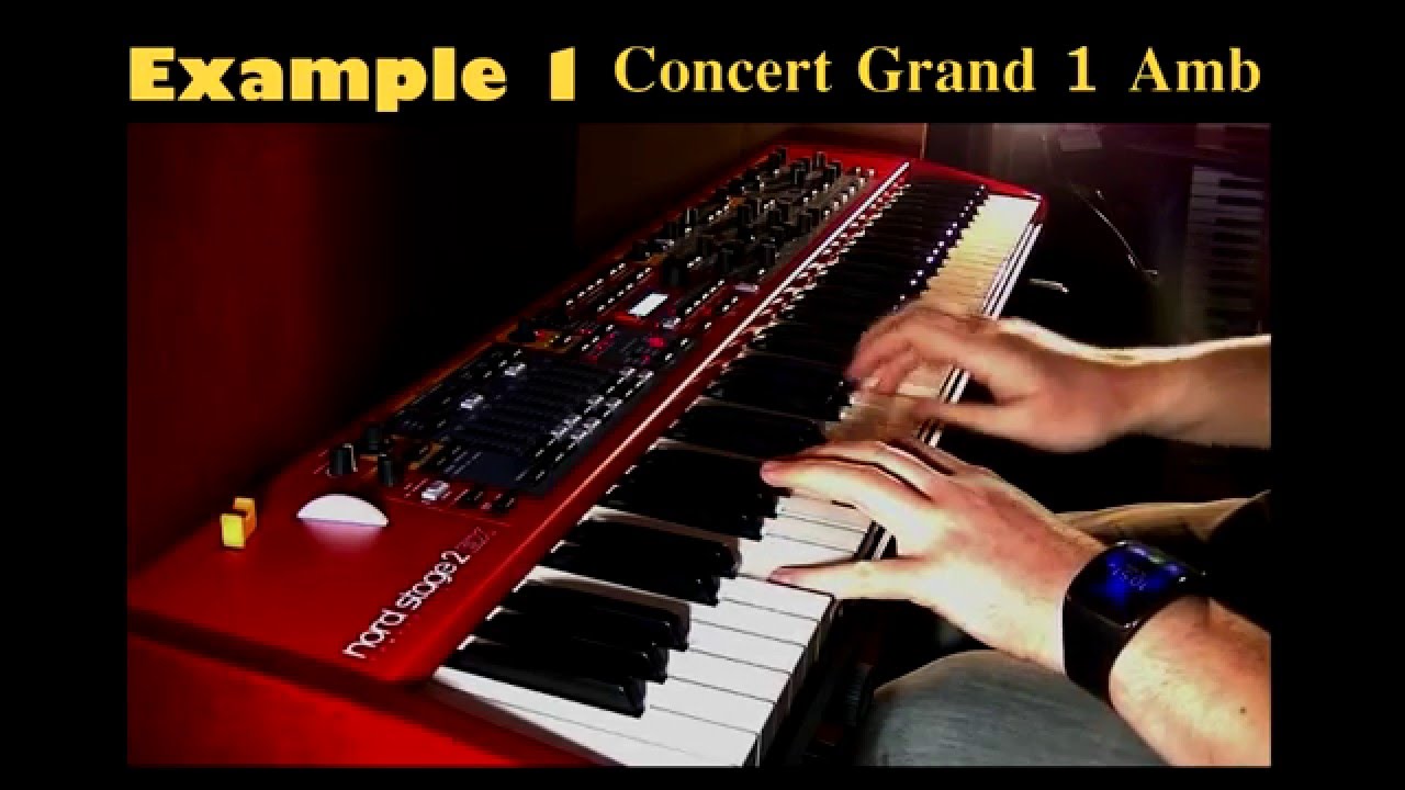 All   Nord Grand Pianos sound comparation. Sound test