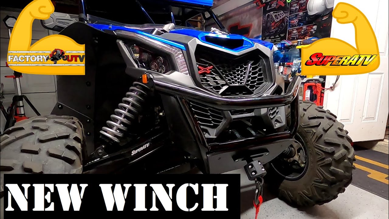 Установка лебедки SuperATV на Can-am X3 - EP 64