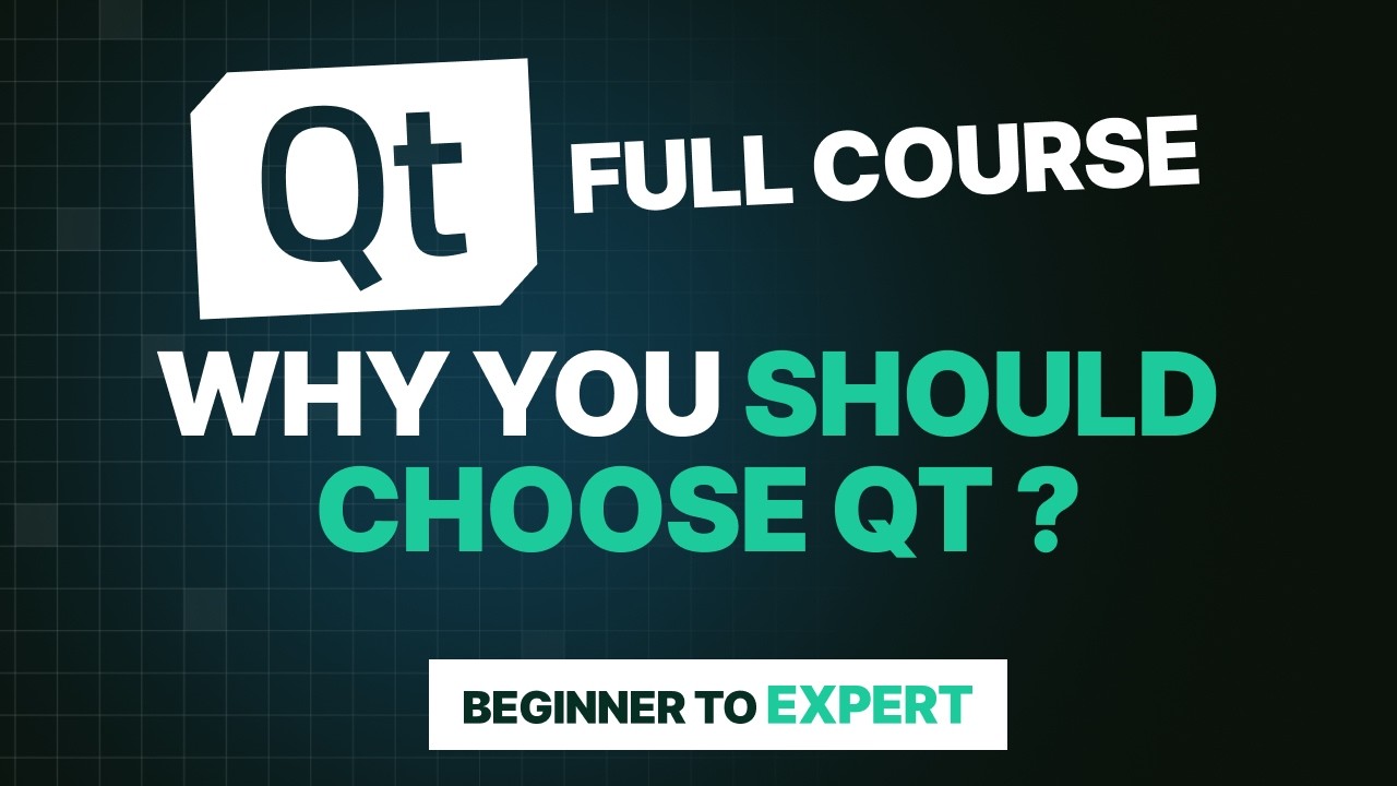 Why Qt? Is Qt Framework Right for You? | Qt QML Tutorial #1 | Somco Software