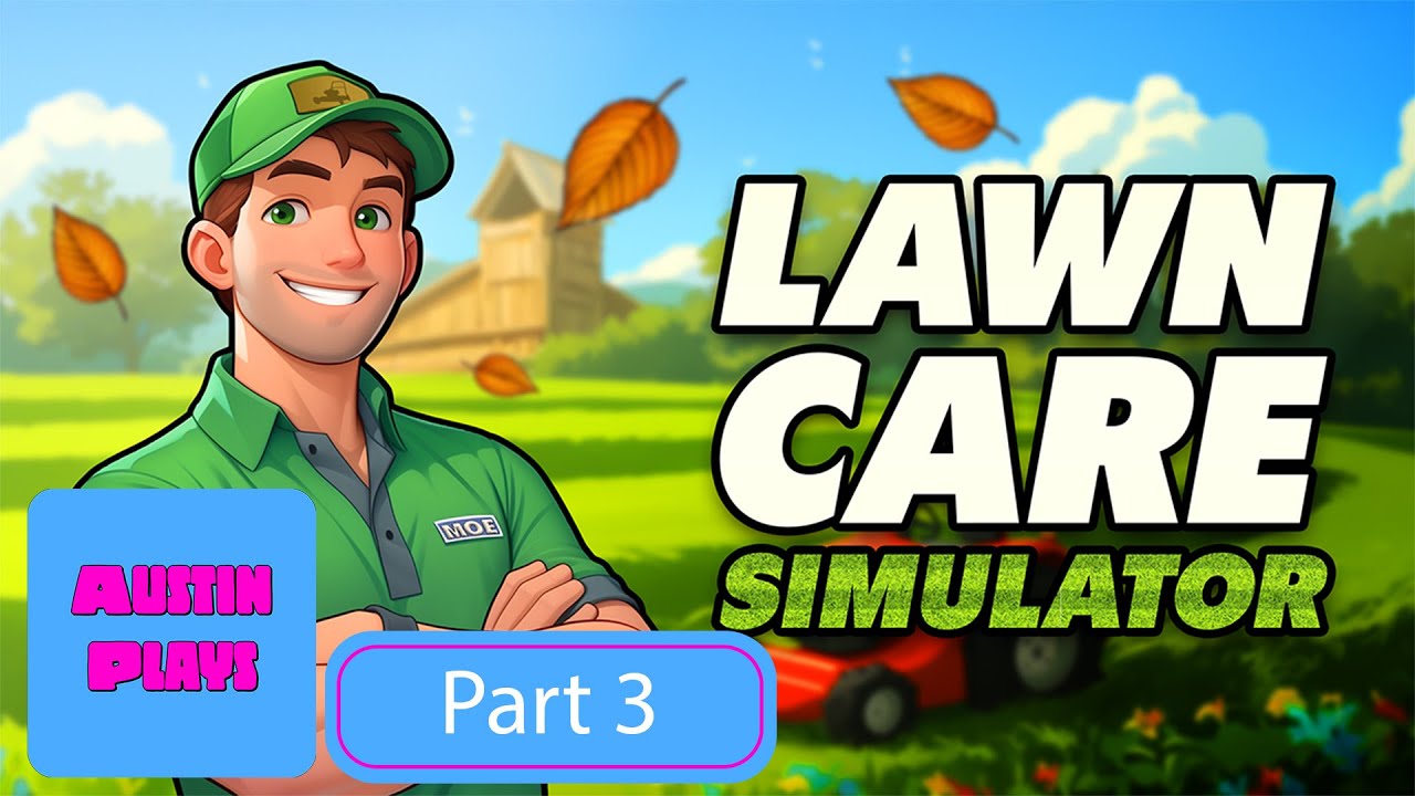 Brand New Rooftop Cinema Map in Lawn Care Simulator Update (So Satisfying!) Part 3