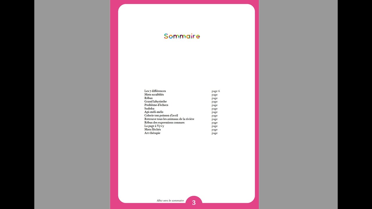 Indesign créer des liens vers des pages précises.