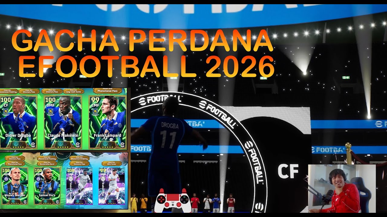 First eFootball 2026 Gacha Opening With Drogba And Eto’o in One Pull (Full Legend Reaction Live)