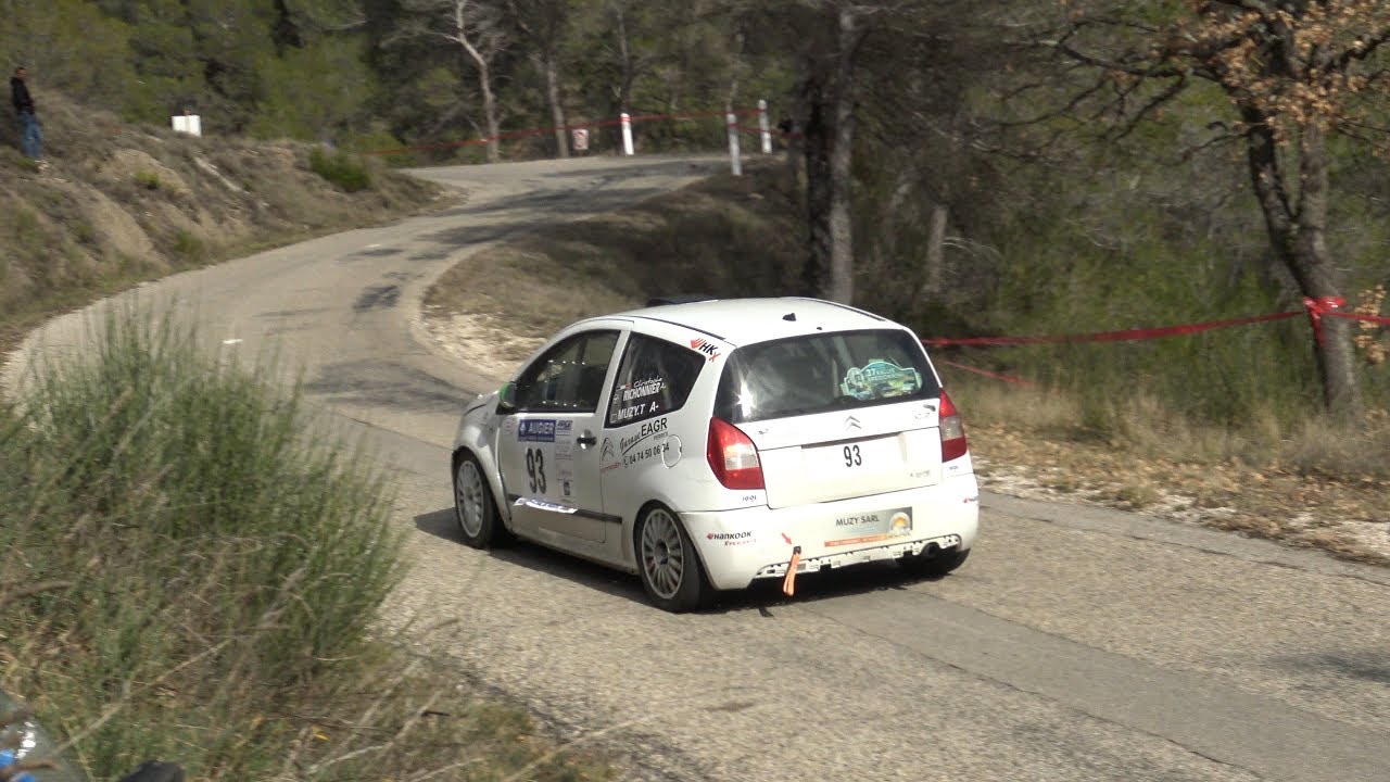 Rallye de Vaison la Romaine 2020 - Citroën C2 VTS N° 93 - Christophe RICHONNIER et Théophane MUZY