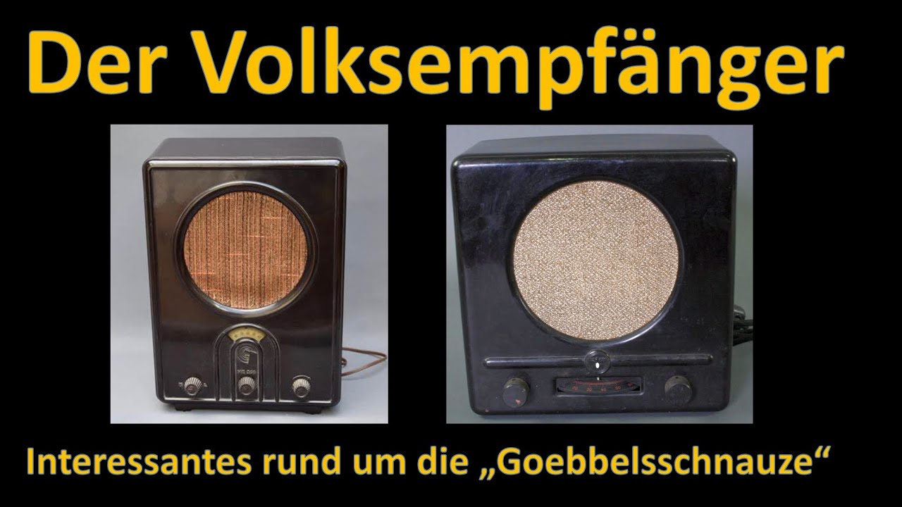 100 Jahre Radio: Die Geschichte des Volksempfängers