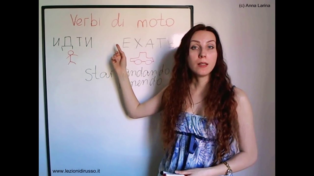 Verbi di moto in russo: ИДТИ/ЕХАТЬ = ANDARE
