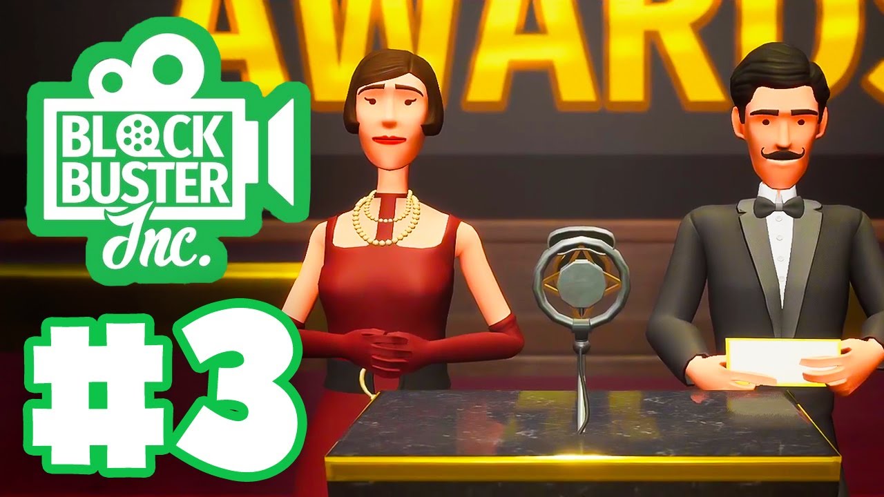 Our First Award Show in Blockbuster Inc. | Let's Play: Blockbuster Inc. | EP 3