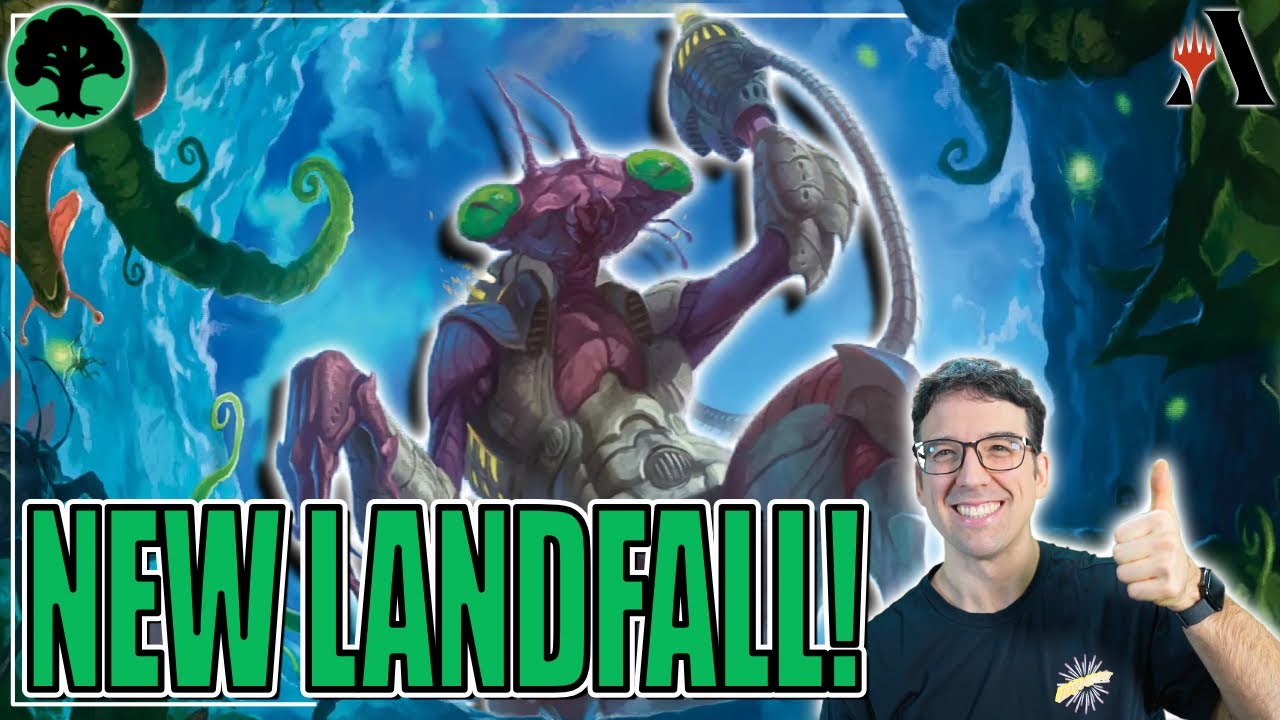 Mono Green Landfall Has a New Look! And It's Great! | Standard MTGA BO1 Gameplay #mtgarena #mtg