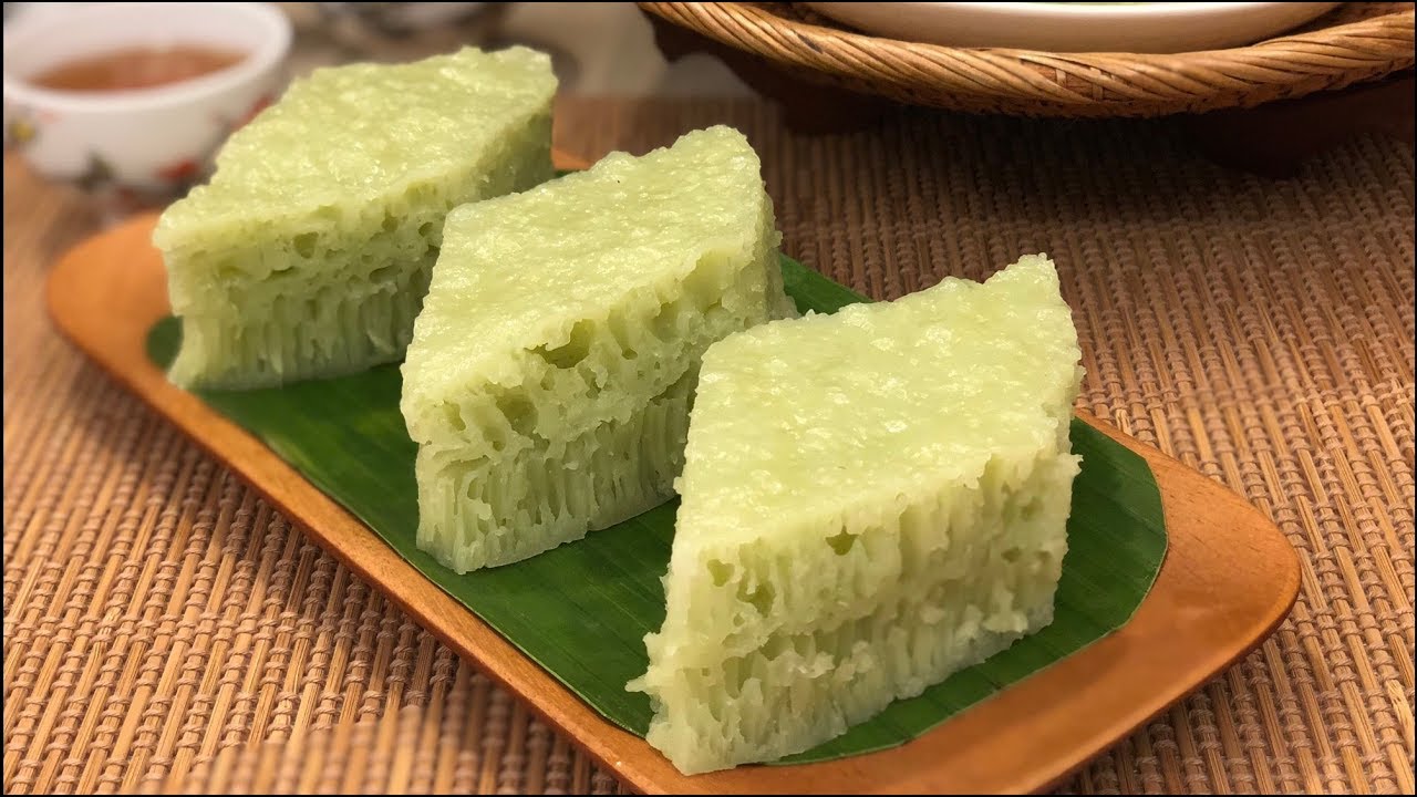 Pandan Pak Tong Gou 香兰白糖糕