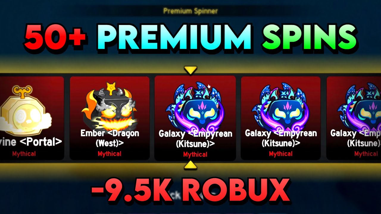 I Opened 50+ Premium Winter Fruit Boxes for MYTHICAL Fruit Skins | Blox Fruits Christmas Update