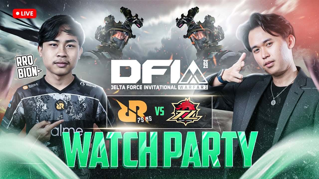 NOBAR BION MEMBELA INDONESIA DI DELTA FORCE INVITATIONAL 2025 RRQ 7s Vs Tenglong