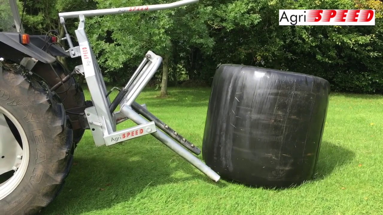 ROLL-A-BALE by AGRISPEED - A Revolution in Round Bale Handling
