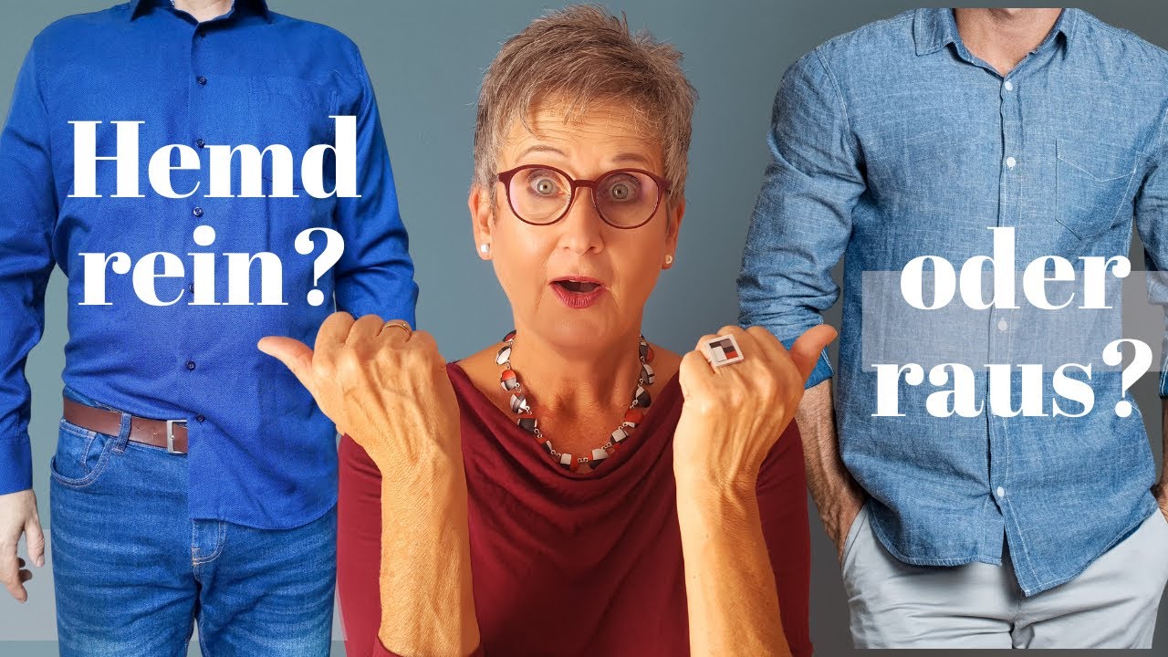 Die große Stilfrage bei Hemd und Hose: Rein oder Raus?