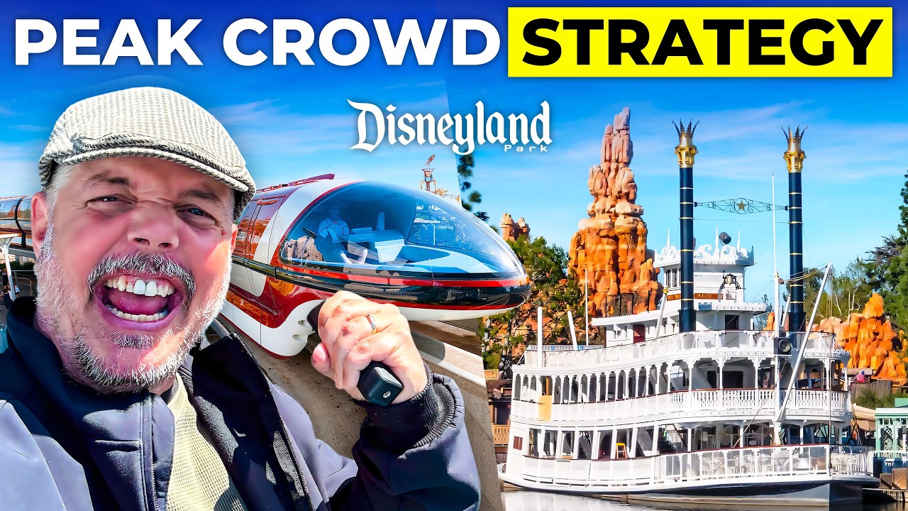 6 Rides w/ 36 minutes in queues - Busiest time of day at Disneyland