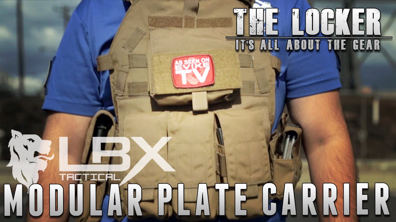LBX Tactical Modular Plate Carrier 0300 [The Locker] Airsoft Evike.com