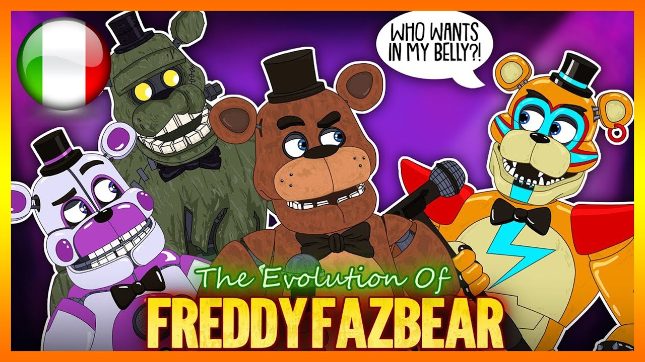 L'evoluzione di Freddy Fazbear 🧸 | TELL IT ANIMATED ITA