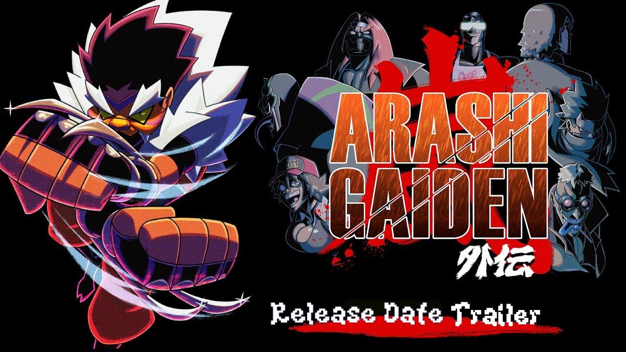Arashi Gaiden - Trailer de Data de Lançamento