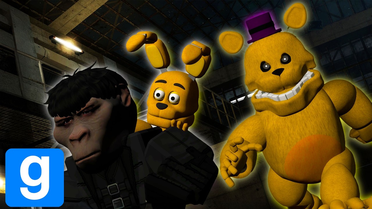 PLUSHTRAP & FREDBEAR in GMOD! | Gmod Hide & Seek